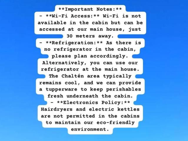 Cerro Electrico - Off The Grid Tiny Houses El Chalten Bagian luar foto